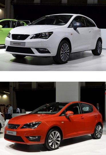 SEAT presenta dos novedades, el juvenil y superventas Ibiza y el familiar Alhambra