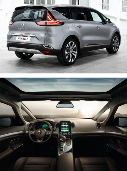 Renault presenta el nuevo Espace, el creador del segmento de monovolúmenes