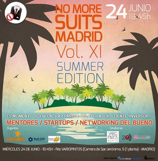 Aldeas Infantiles se une a No More Suits Madrid en apoyo a iniciativas emprendedoras y solidarias