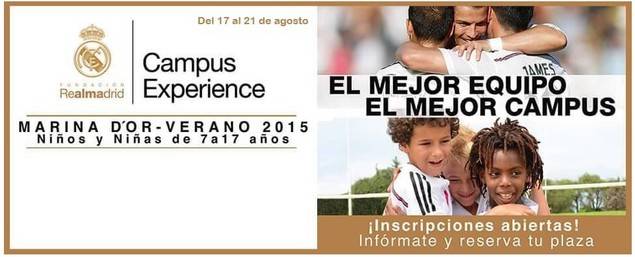El Campus Experience Fundación Real Madrid llega a Marina d'Or