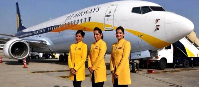 Jet Airways obtiene 226,4 millones de rupias de beneficio en el primer trimestre de 2015