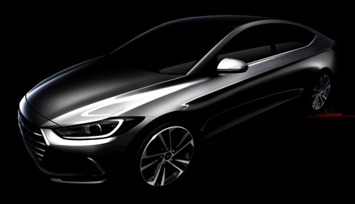Primera imagen del nuevo Hyundai Elantra