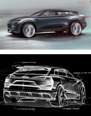 Audi quattro E-tron Concept, primer paso para la producción en serie