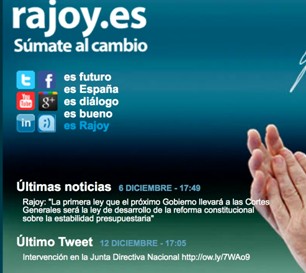 Según un experto, Mariano Rajoy carece de credibilidad digital