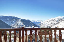 Vistas desde el Hotel La Pleta