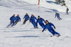 Era Escòla Baqueira Beret, una referencia en la enseñanza del esquí en el Valle de Arán desde 1964