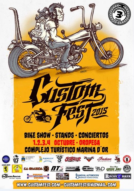 Marina d’Or acogerá la CustomFest 2015
