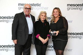 Mesoestetic recoge el Diamante de la Excelencia de la mano de la Princesa Béatrice d’Orléans