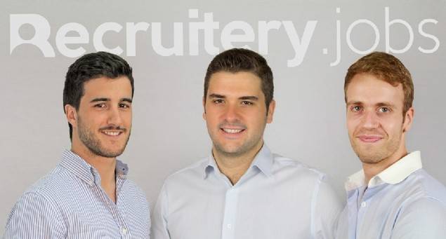 De izquierda a derecha, Javier Sánchez -CEO-, Enrique Gordo -CMO/CCO- y Damián Fernández -CTO.