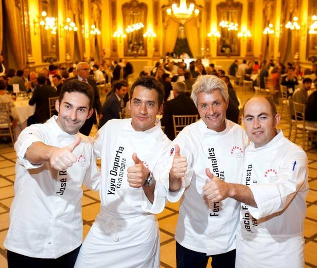 Sabores del mar del norte con esencia riojana en la primera Slow Dinner de Córdoba Califato Gourmet