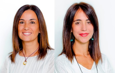 A la izquierda, Sonia Murría, y la derecha, Carmen Fernández.