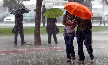 Se prevé un fin de semana de lluvias generalizadas