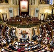 Final de legislatura y ovación, aplausos saludos y