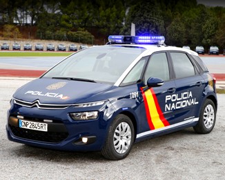La Policía Nacional renueva su flota de patrullas con un millar de Citroen C4 Picasso