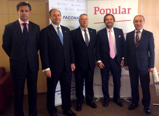 Banco Popular y FACONAUTO firman un acuerdo