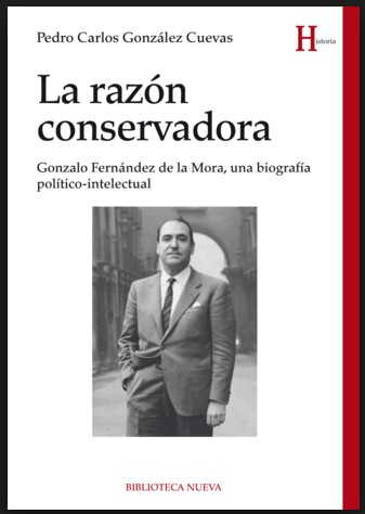 Portada del nuevo libro de González Cuevas, 'La razón conservadora', de editorial Biblioteca Nueva.