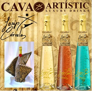 Doble exposición de pintura y escultura patrocinada por Cava Artístic