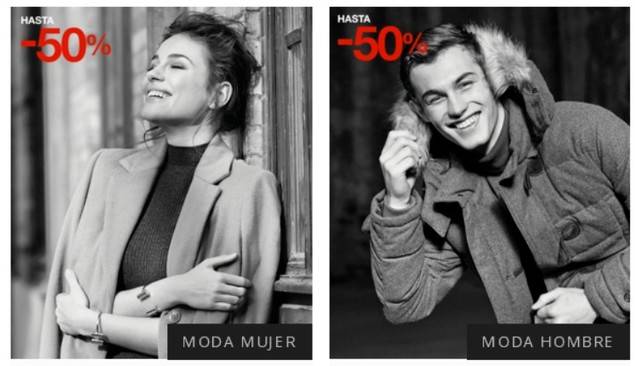 Gran inicio de las rebajas de enero