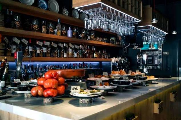 Tapeo de vegetales en Floren Domezain