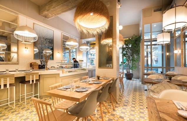 Sushita Cafá de la calle Alberto Aguilera de Madrid.