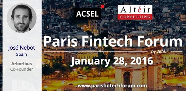 Arboribus representará el crowdlending español en el Paris Fintech Forum