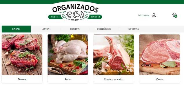 Organizados.es, una start up que distribuye productos frescos por Internet