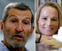 En la foto, el ex JEMAD Julio Rodríguez y la ex militar Zaida Cantera.