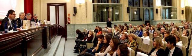 Una vista del acto de presentación en el Casino de Madrid.