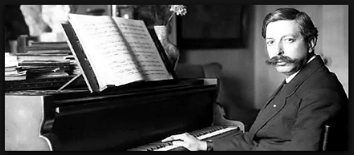 El compositor Enrique Granados.