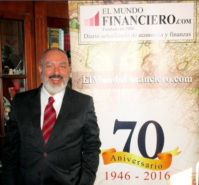 El periodista José Luis Barceló, Editor-Director de 'El Mundo Financiero'.