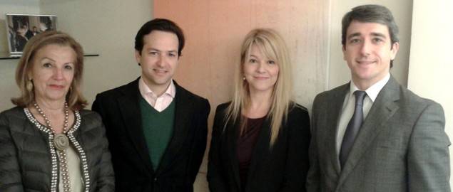 De izquierda a derecha, Carmen González, socia de Círculo Legal; Ignacio Ferrer-Bonsoms, socio de Ferrer-Bonsoms; Paz Martín, directora del Departamento de Derecho Digital de Herrero & Asociados; y Felipe García, socio de Cïrculo Legal.