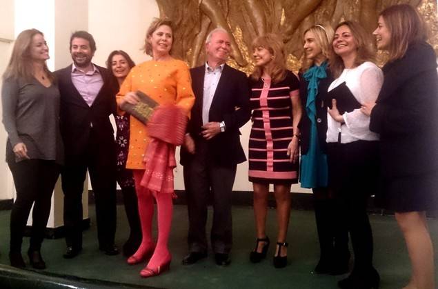 Lina Ortas presentó en el Hotel Intercontinental Madrid, su libro 