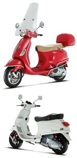 Vespa LX y Vespa S 3V