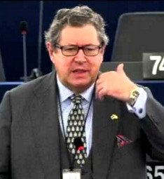 Enrique Calvet, eurodiputado.