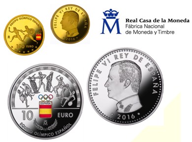 La Real Casa de la Moneda lanza la nueva colección del «Equipo Olímpico Español»