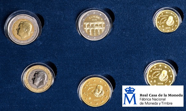 La Real Casa de la Moneda-FNMT lanza monedas euro del año 2016 en calidad “proof”