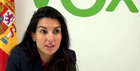 En la imagen, Rocío Monasterio de Vox.
