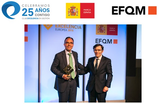 Enagás, Embajador de la Excelencia Europea 2016