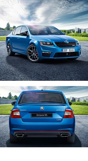 Skoda Octavia RS, con tracción total y cambio DSG