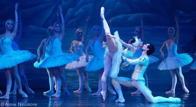 Brillante estreno en Madrid de 'El Lago de los Cisnes'