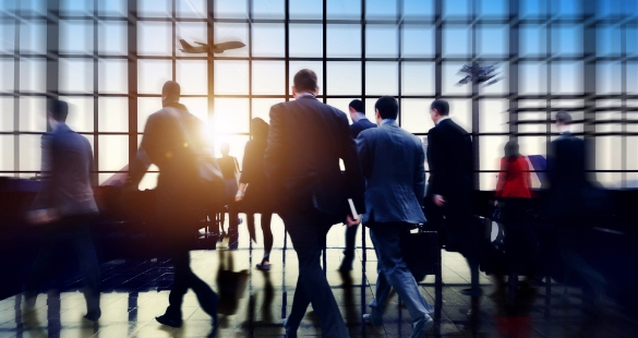 Empresas catalanas en avión: crecen un 5,4% en el 1Q2016 los viajes de negocio