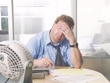 El exceso de calor disminuye la productividad en el trabajo