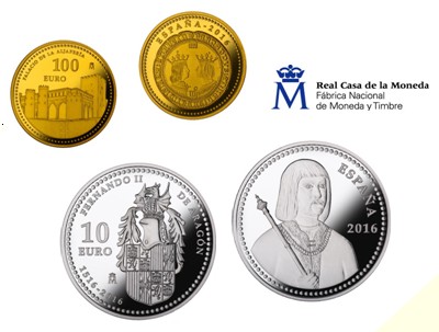 Monedas del «V Centenario de la Muerte de Fernando II de Aragón»