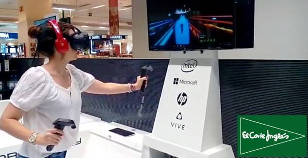 El Corte Inglés crea un espacio permanente de realidad virtual