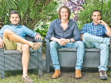 Luis Gelado (CFO), Manuel de la Esperanza (CEO) y Pablo Clemente