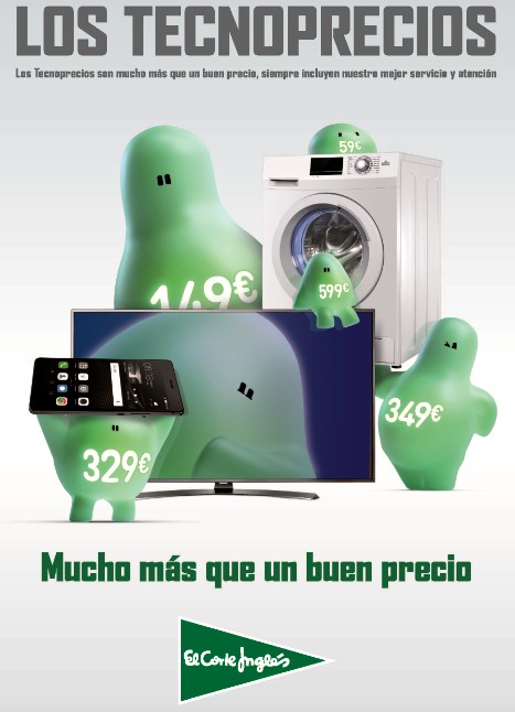 El Corte Inglés lanza Los Tecnoprecios, un nuevo concepto de servicio integral en tecnología