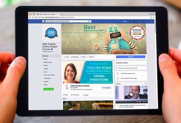 ABA English extiende su fórmula gratuita a través de las redes sociales