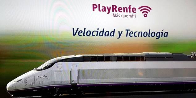 Nace 'PlayRenfe' la nueva plataforma de Renfe que ofrecerá conectividad, servicios y entretenimiento a bordo de la flota de trenes AVE