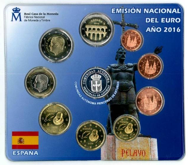 Nuevas monedas en euroset dedicados a Asturias, Murcia y País Vasco