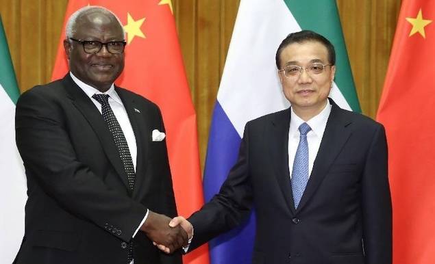 China avanza en la cooperación con Sierra Leona